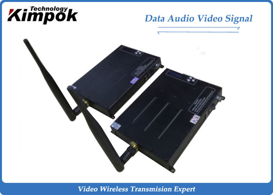 Bộ phát video không dây COFDM IP Phạm vi dài DC12V RJ45 Ethernet